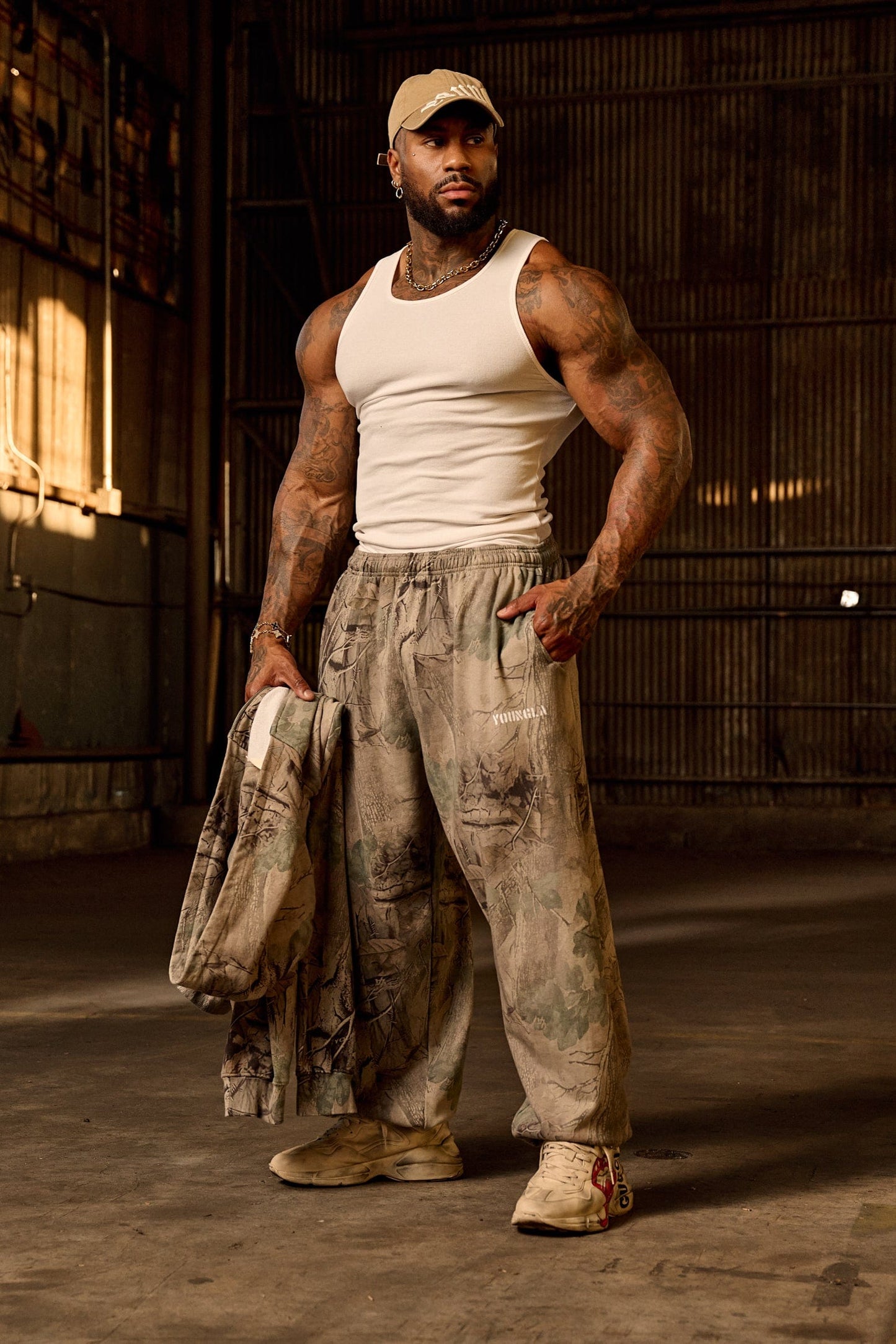 2063 - Tree Camo Collection - Baggy Joggers